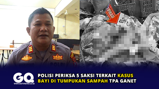 Polisi Periksa 5 Saksi Terkait Kasus Bayi di Tumpukan Sampah TPA Ganet