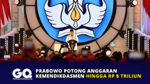 Prabowo Potong Anggaran Kemendikdasmen Hingga Rp 8 Triliun