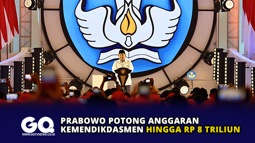 Prabowo Potong Anggaran Kemendikdasmen Hingga Rp 8 Triliun