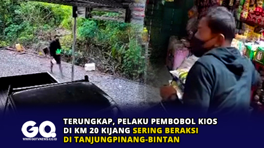 Terungkap, Pelaku Pembobol Kios di Km 20 Kijang Sering Beraksi di Tanjungpinang-Bintan