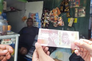 Uang Palsu Pecahan Rp100 Ribu Beredar di Tanjungpinang, Pedagang Diminta Waspada
