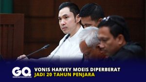 Vonis Harvey Moeis Diperberat Jadi 20 Tahun Penjara