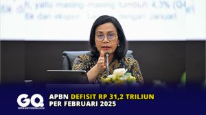 APBN Defisit Rp 31,2 Triliun per Februari 2025