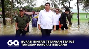 Bupati Bintan Tetapkan Status Tanggap Darurat Bencana