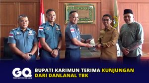 Bupati Karimun Terima Kunjungan dari Danlanal TBK