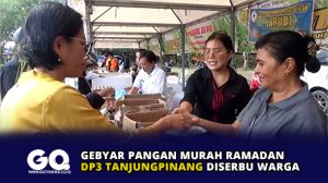 Gebyar Pangan Murah Ramadan DP3 Tanjungpinang di Serbu Warga