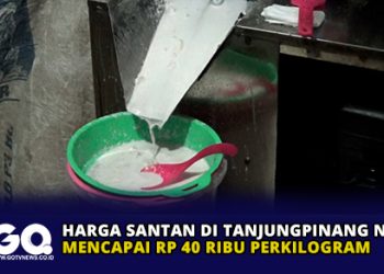Harga Santan di Tanjungpinang Naik Mencapai Capai Rp 40 Ribu Perkilogram