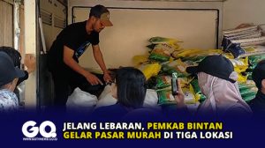 Jelang Lebaran, Pemkab Bintan Gelar Pasar Murah di Tiga Lokasi