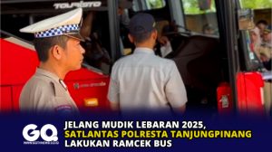 Jelang Mudik Lebaran 2025, Satlantas Polresta Tanjungpinang Lakukan Ramcek Bus