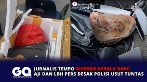 Jurnalis Tempo Diteror Kepala Babi! AJI dan LBH Pers Desak Polisi Usut Tuntas