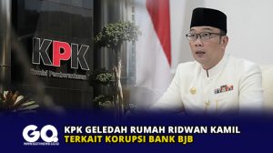 KPK Geledah Rumah Ridwan Kamil Terkait Korupsi Bank BJ