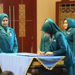 Resmi, Hafizha Rahmadhani Dilantik Jadi Ketua PKK dan Tim Pembina Posyandu Bintan