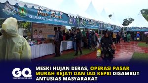 Meski Hujan Deras, Operasi Pasar Murah Kejati dan IAD Kepri Disambut Antusias Masyarakat
