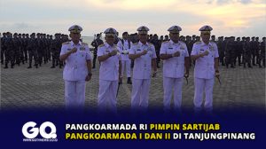 Pangkoarmada RI Pimpinan Sartijab Pangkoarmada I dan II di Tanjungpinang