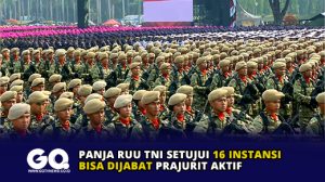Panja RUU TNI Setujui 16 Instansi Bisa Dijabat Prajurit Aktif
