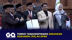 Pemko Tanjungpinang Serahkan Dokumen LKPJ ke DPRD