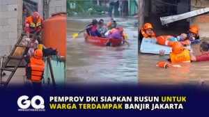 Pemprov DKI Siapkan Rusun untuk Warga Terdampak Banjir Jakarta