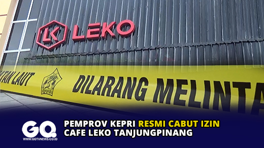 Pemprov Kepri Resmi Cabut Izin Cafe Leko Tanjungpinang