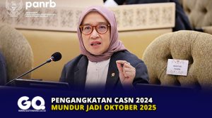 Pengangkatan CASN 2024 Mundur Jadi Oktober 2025