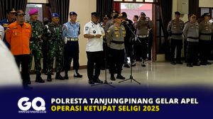 Polresta Tanjungpinang Gelar Apel Operasi Ketupat Seligi 2025