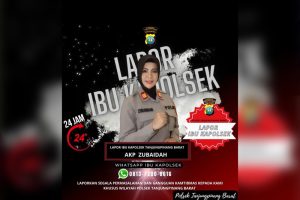 Lewat WhatsApp, Warga Tanjungpinang Barat Bisa Lapor Langsung ke Kapolsek