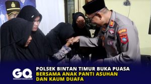 Polsek Bintan Timur Buka Puasa Bersama Anak Panti Asuhan dan Kaum Duafa