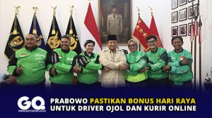 Prabowo Pastikan Bonus Hari Raya untuk Driver Ojol dan Kurir Online
