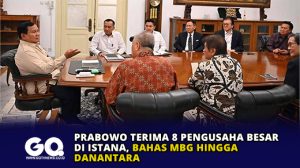 Prabowo Terima 8 Pengusaha Besar di Istana, Bahas MBG hingga Danantara