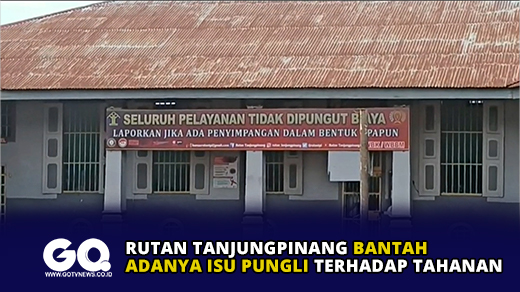 Rutan Tanjungpinang Bantah Adanya Isu Pungli Terhadap Tahanan