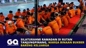 Silaturahmi Ramadan di Rutan Tanjungpinang, Warga Binaan Bukber Bareng Keluarga
