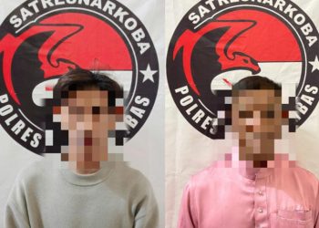 Satresnarkoba Polres Anambas Tangkap Dua Pria, Amankan Sabu Sebanyak 28 Gram