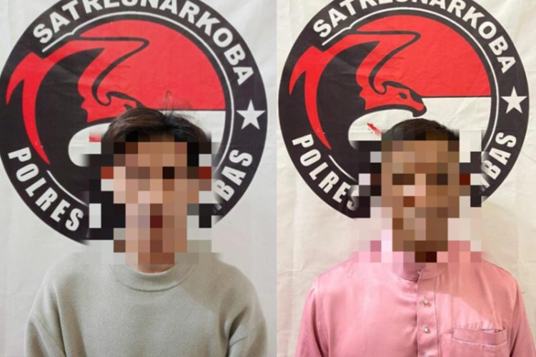 Satresnarkoba Polres Anambas Tangkap Dua Pria, Amankan Sabu Sebanyak 28 Gram