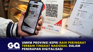 UMKM Provinsi Kepri Raih Peringkat Terbaik Tingkat Nasional Dalam Penerapan Digitalisasi