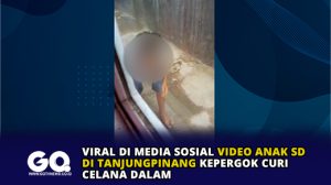 Viral di Media Sosial Video Anak SD di Tanjungpinang Kepergok Curi Celana Dalam
