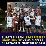 Bupati Bintan Lepas Peserta Tropical Night Run 5K yang Digelar di Kawasan Industri Lobam