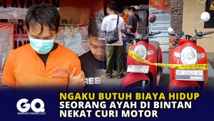 Ngaku Butuh Biaya Hidup, Seorang Ayah di Bintan Nekat Curi Motor