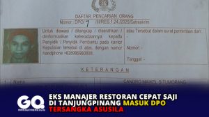Eks Manajer Restoran Cepat Saji di Tanjungpinang Masuk DPO, Tersangka Asusila