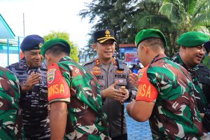 Kapolres Anambas Tekankan Pentingnya Sinergi TNI-Polri untuk Jaga Wilayah Perbatasan