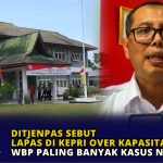 Ditjenpas Sebut Lapas di Kepri Over Kapasitas, WBP Paling Banyak Kasus Narkotika