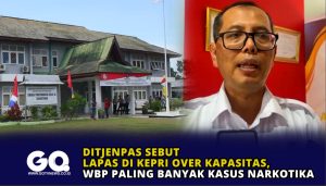 Ditjenpas Sebut Lapas di Kepri Over Kapasitas, WBP Paling Banyak Kasus Narkotika