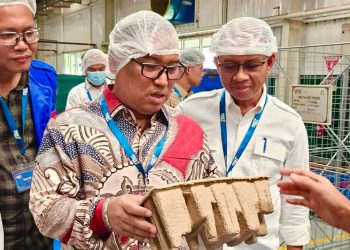 Nyanyang Kunjungi PT Free The Sea, Apresiasi Upaya Pengolahan Sampah Plastik