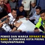 Pemko dan Warga Sepakat Buka U-Turn Baru di Simpang Kota Piring Tanjungpinang