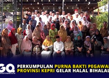 Perkumpulan Purna Bakti Pegawai Pemprov Kepri Gelar Halal Bihalal.