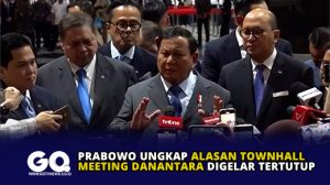 Prabowo Ungkap Alasan Town Hall Meeting Danantara Digelar Tertutup