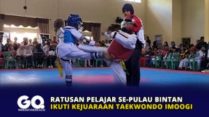 Ratusan Pelajar Se-Pulau Bintan Ikuti Kejuaraan Taekwondo Imoogi