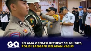 Selama Operasi Ketupat Seligi 2025, Polisi Tangani Delapan Kasus
