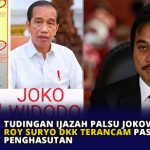 Tudingan Ijazah Palsu Jokowi, Roy Suryo Dkk Terancam Pasal Penghasutan