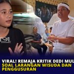 Viral Remaja Kritik Dedi Mulyadi Soal Larangan Wisuda dan Penggusuran