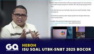 Heboh, Isu Soal UTBK-SNBT 2025 Bocor