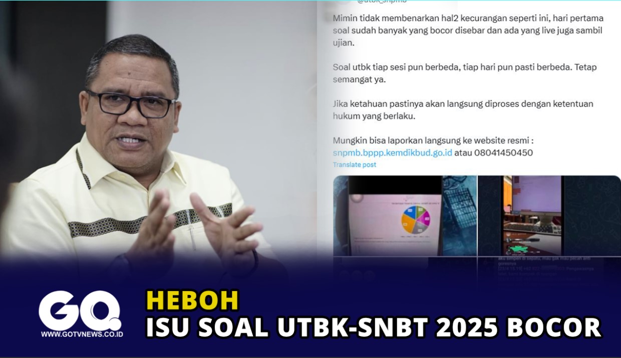 Heboh, Isu Soal UTBK-SNBT 2025 Bocor.